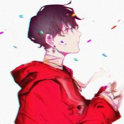 吃瓜动漫头像可爱男,吃瓜动漫头像下的可爱男生风采